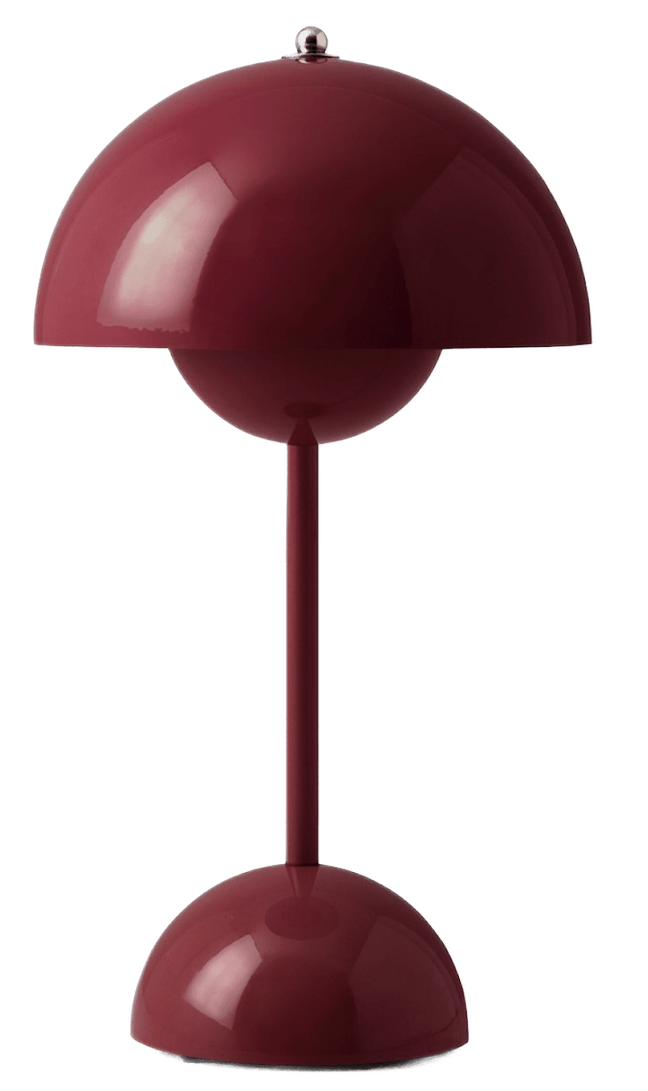 Flowerpot VP9 Table Lamp - &Tradition - Table + Task - Dark Plum - HORNE