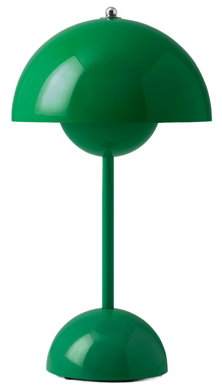 Flowerpot VP9 Table Lamp - &Tradition - Table + Task - Signal Green - HORNE