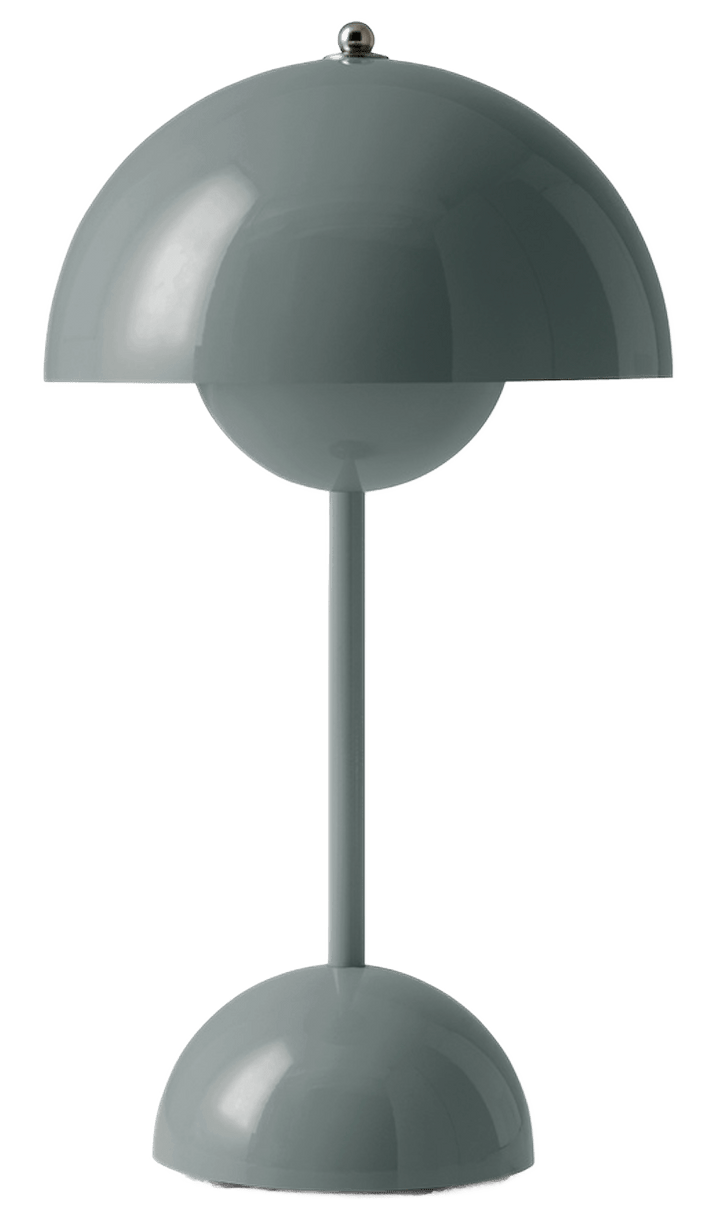 Flowerpot VP9 Table Lamp - &Tradition - Table + Task - Stone Blue - HORNE