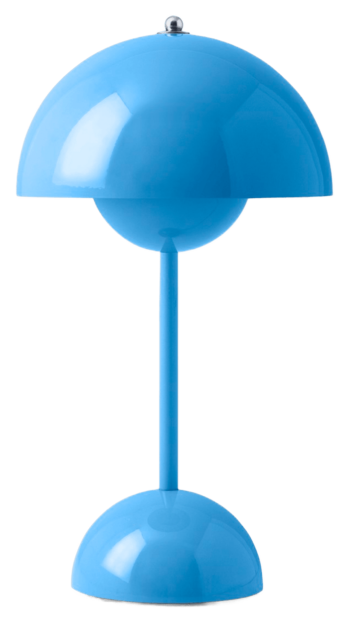 Flowerpot VP9 Table Lamp - &Tradition - Table + Task - Swim Blue - HORNE