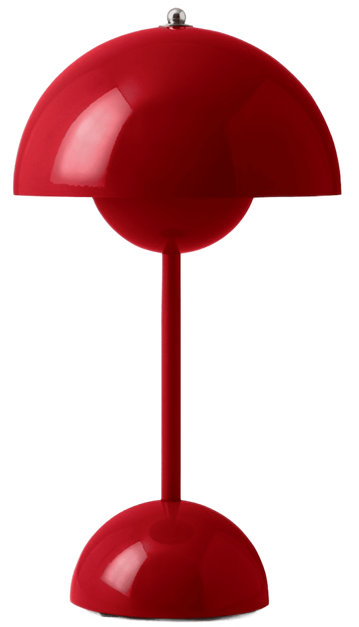 Flowerpot VP9 Table Lamp - &Tradition - Table + Task - Vermilion Red - HORNE