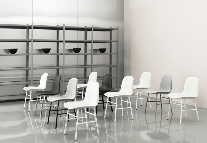 Form Chair - Chrome - Normann Copenhagen - Chairs - Grey - HORNE