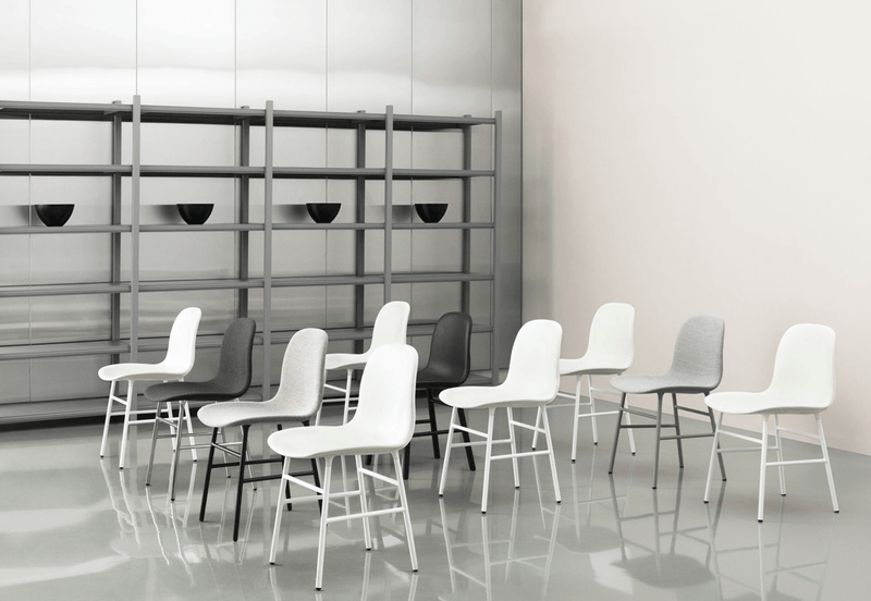 Form Chair - Chrome - Normann Copenhagen - Chairs - Blue - HORNE