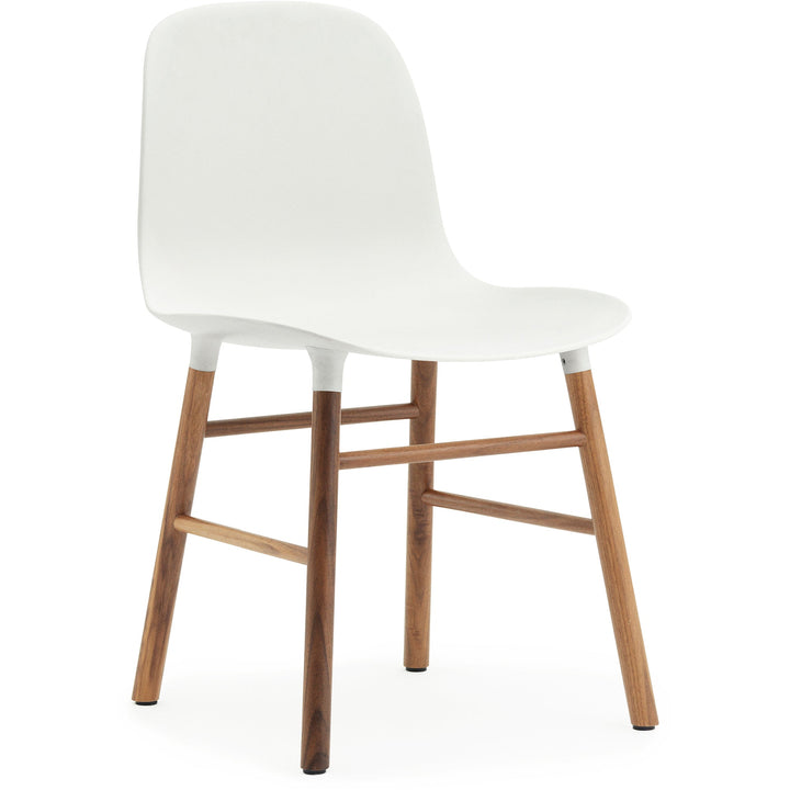 Form Chair - Wood - Normann Copenhagen - Chairs - White - Walnut - HORNE