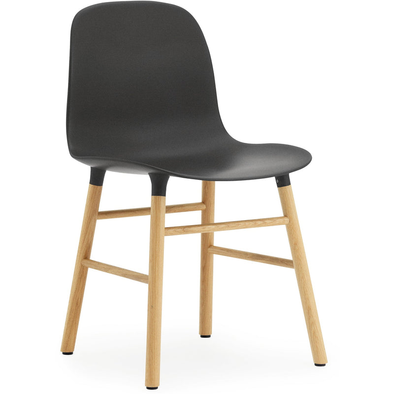 Form Chair - Wood - Normann Copenhagen - Chairs - Black - Walnut - HORNE