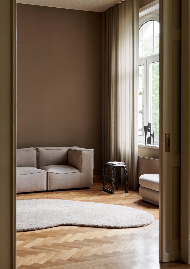 Forma Wool Rug - Ferm Living  Rugs - Small - Ash Brown - HORNE