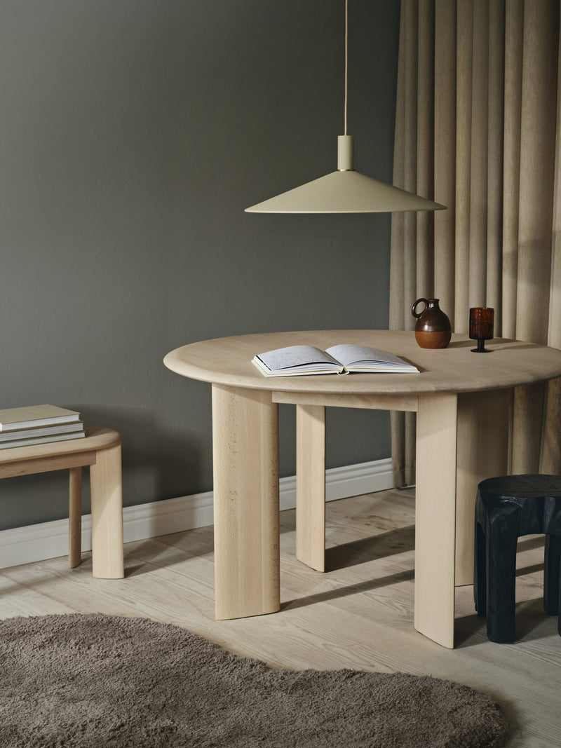 Forma Wool Rug - Ferm Living  Rugs - Small - Ash Brown - HORNE