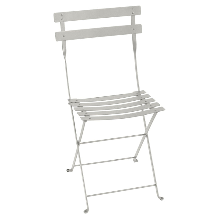 French Bistro Folding Chair - Set of 2 - Fermob - Outdoor Furniture - Clay Grey - HORNE