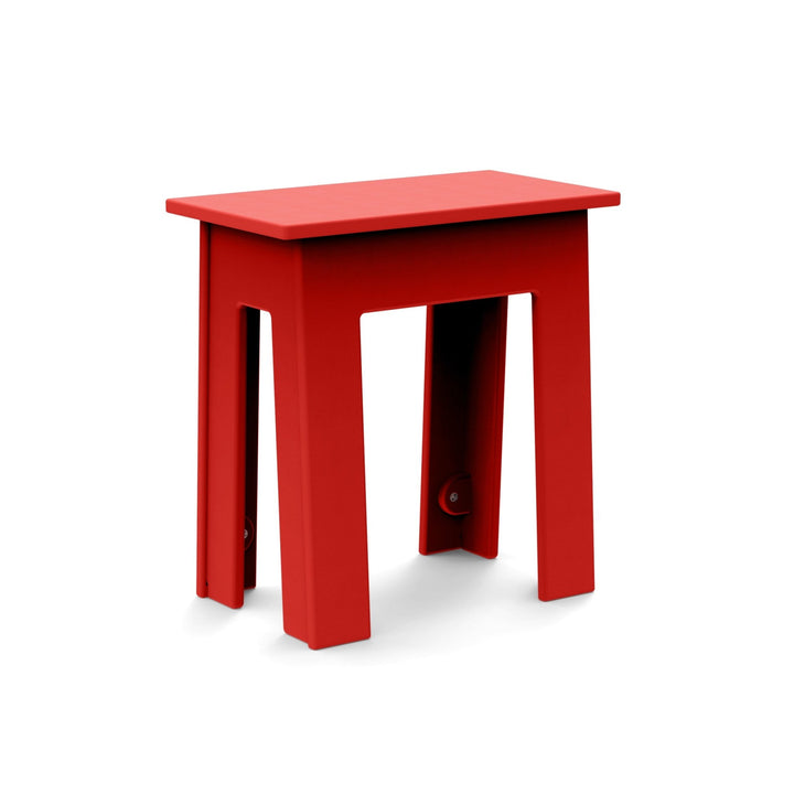 Fresh Air Bench - 18" - Loll Designs - Outdoor Furniture - Apple Red - HORNE