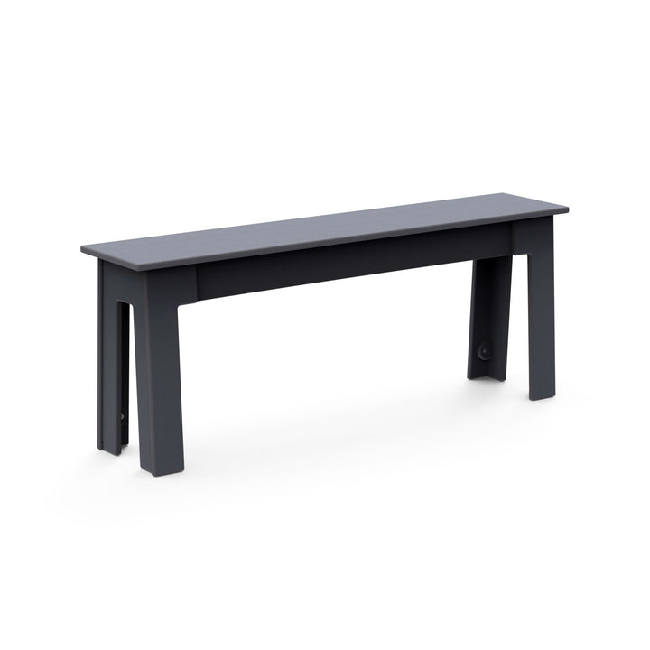 Fresh Air Bench - 48" - Loll Designs - Outdoor Furniture - Charcoal Grey - HORNE