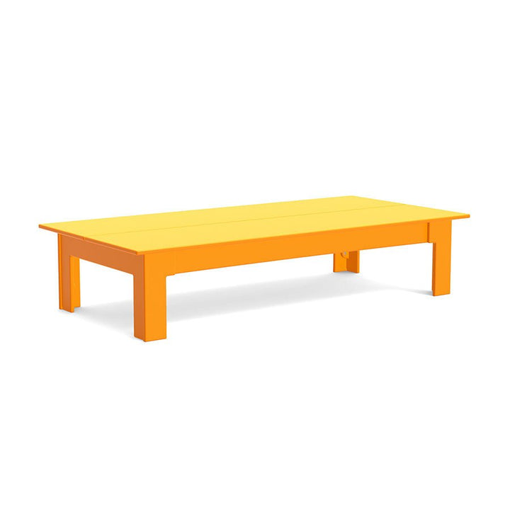 Fresh Air Cocktail Table - 62" - Loll Designs - Outdoor Furniture - Sunset Orange - HORNE