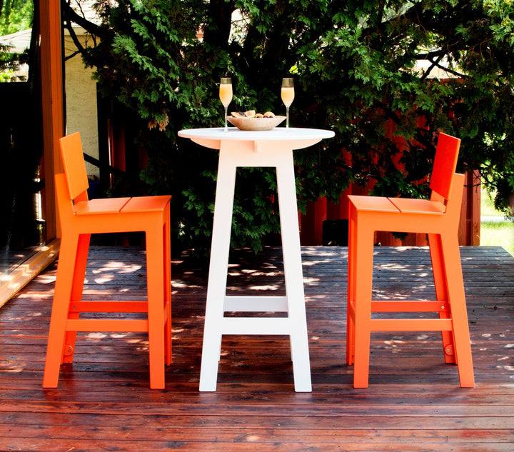 Fresh Air Counter Stool - Loll Designs - Outdoor Furniture - Cloud White - HORNE