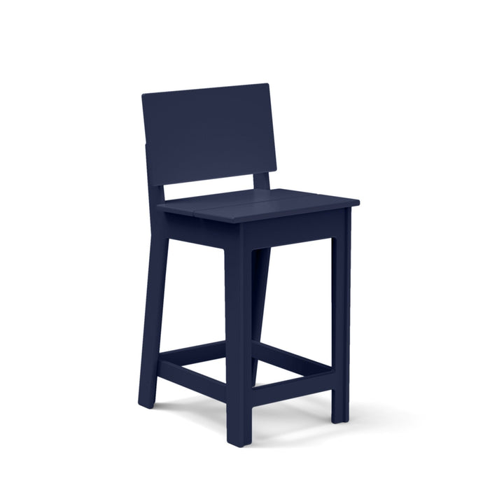 Fresh Air Counter Stool - Loll Designs - Outdoor Furniture - Navy Blue - HORNE