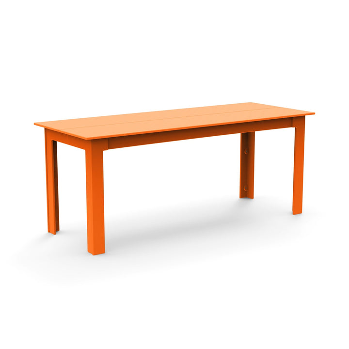Fresh Air Table - 78" - Loll Designs - Outdoor Furniture - Sunset Orange - HORNE
