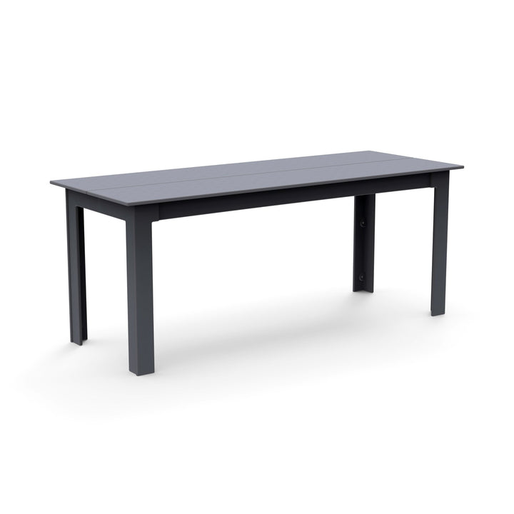 Fresh Air Table - 78" - Loll Designs - Outdoor Furniture - Charcoal Grey - HORNE