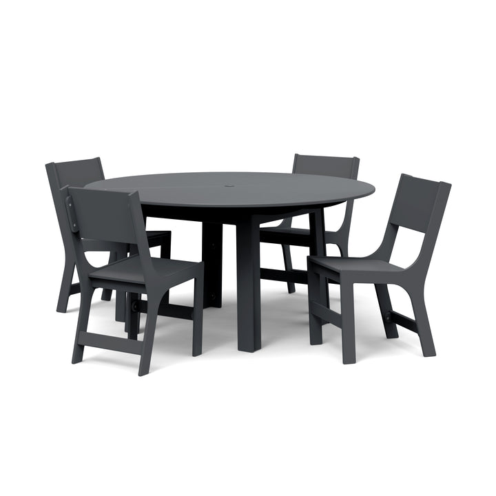 Fresh Air Round Table - 60" - Loll Designs - Outdoor Furniture - Cloud White - HORNE