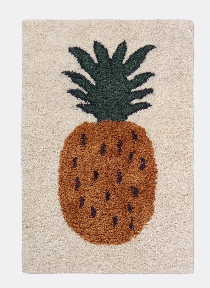 Fruiticana Tufted Rug - Ferm Living Rugs - Large - Pineapple - HORNE