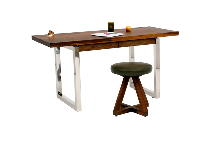 GAX 24 Desk - Artless - Desks - 48"W - Without Drawer - Stainless Steel - HORNE