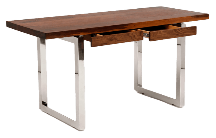 GAX 30 Writing Table - Artless - Desks - 48"W - Stainless Steel - Without Drawer - HORNE