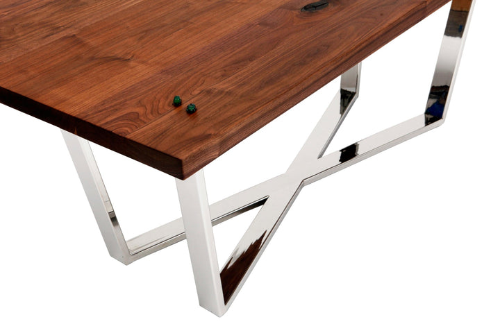 GAX X 36 Walnut Dining Table - Artless - Tables + Desks - 96" - HORNE