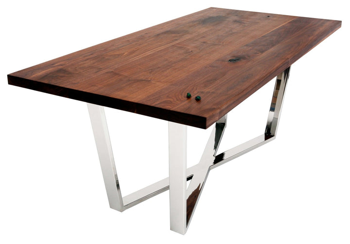 GAX X 36 Walnut Dining Table - Artless - Tables + Desks - 96" - HORNE