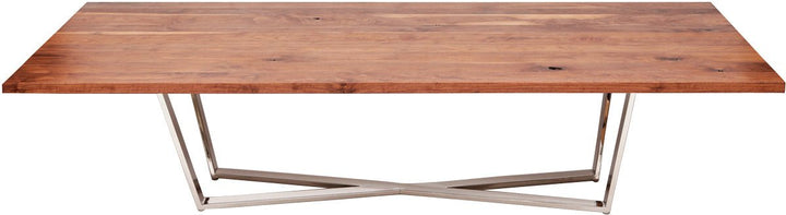 GAX X Walnut Dining Table - 36" Wide