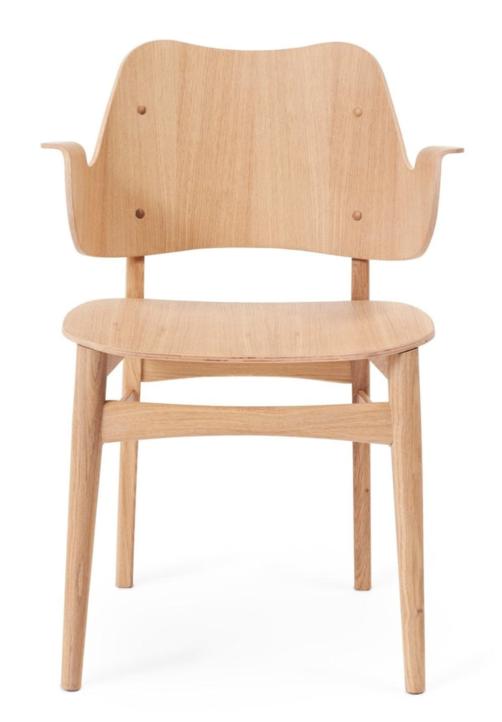 Gesture Dining Chair - No Upholstery - Warm Nordic - Chairs - White Oak - HORNE
