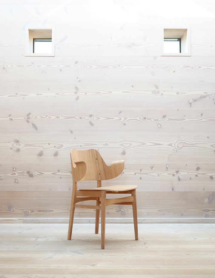 Gesture Dining Chair - No Upholstery - Warm Nordic - Chairs - White Oak - HORNE