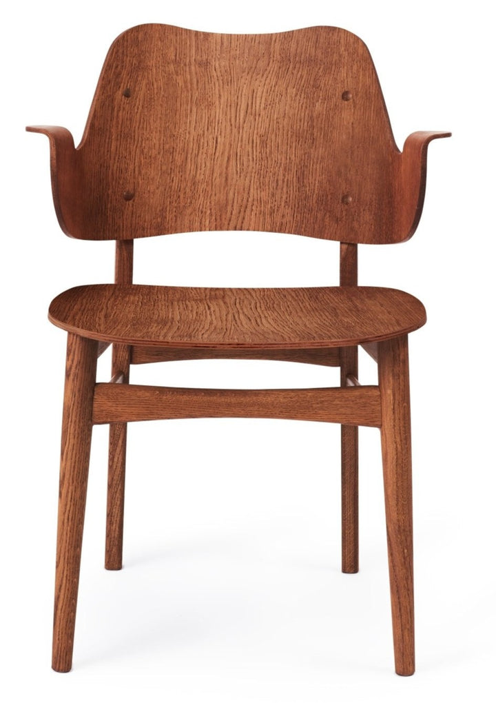Gesture Dining Chair - No Upholstery - Warm Nordic - Chairs - Teak Oak - HORNE
