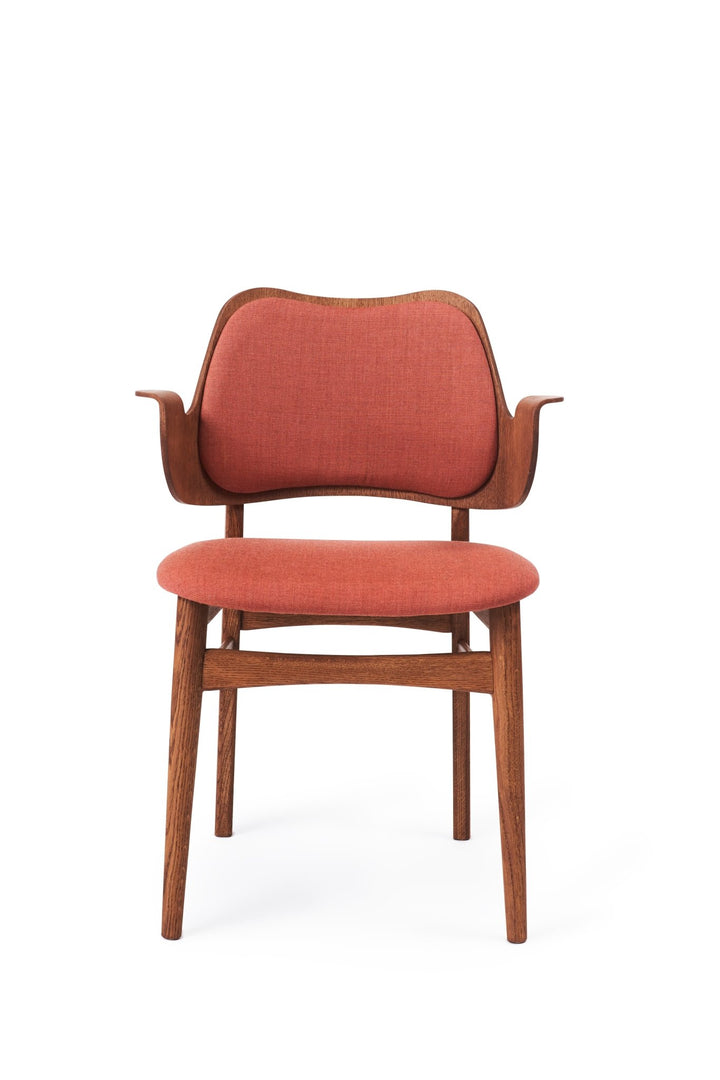 Gesture Dining Chair - Upholstered Back and Seat - Warm Nordic - Chairs - Canvas 566/ Teak Oak - HORNE
