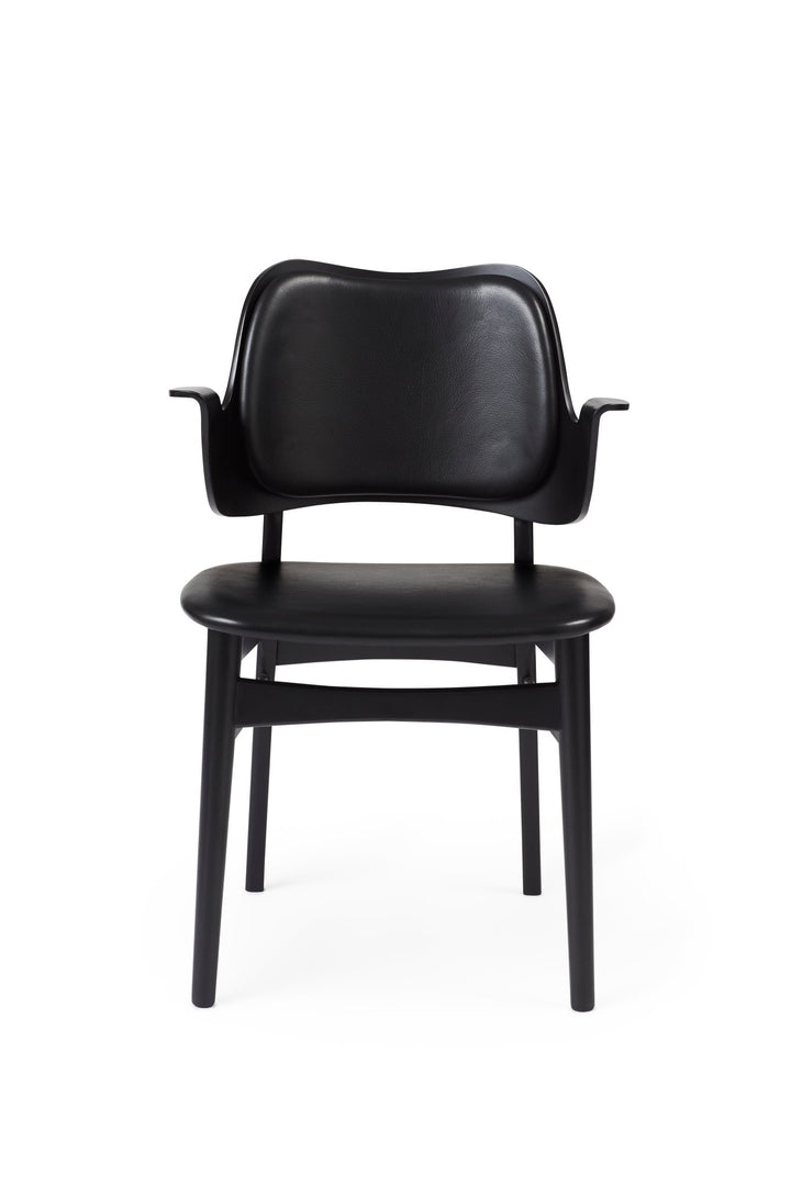 Gesture Dining Chair - Upholstered Back and Seat - Warm Nordic - Chairs - Prescott 207/ Black Oak - HORNE