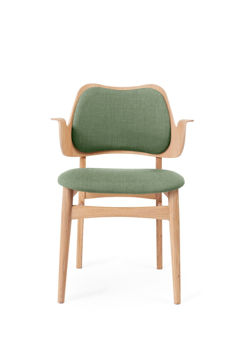 Gesture Dining Chair - Upholstered Back and Seat - Warm Nordic - Chairs - Sprinkles 274/ Black Oak - HORNE