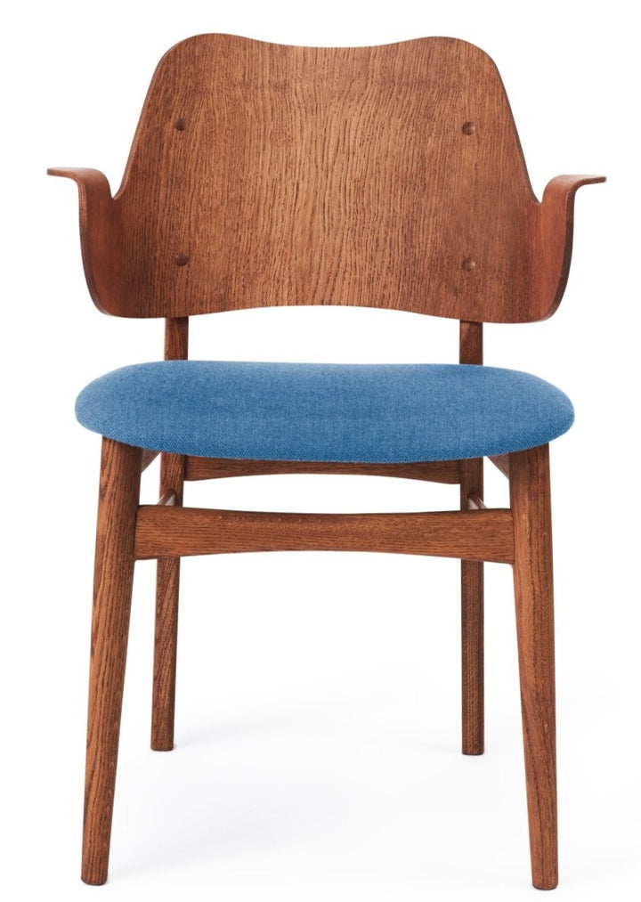 Gesture Dining Chair - Upholstered Seat - Warm Nordic - Chairs - Vidar 733/ Teak Oak - HORNE