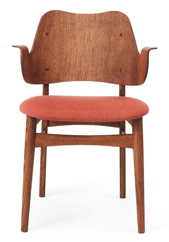 Gesture Dining Chair - Upholstered Seat - Warm Nordic - Chairs - Canvas 566/ Teak Oak - HORNE