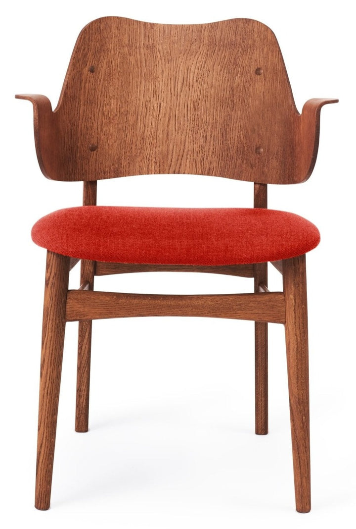 Gesture Dining Chair - Upholstered Seat - Warm Nordic - Chairs - Vidar 542/ Teak Oak - HORNE