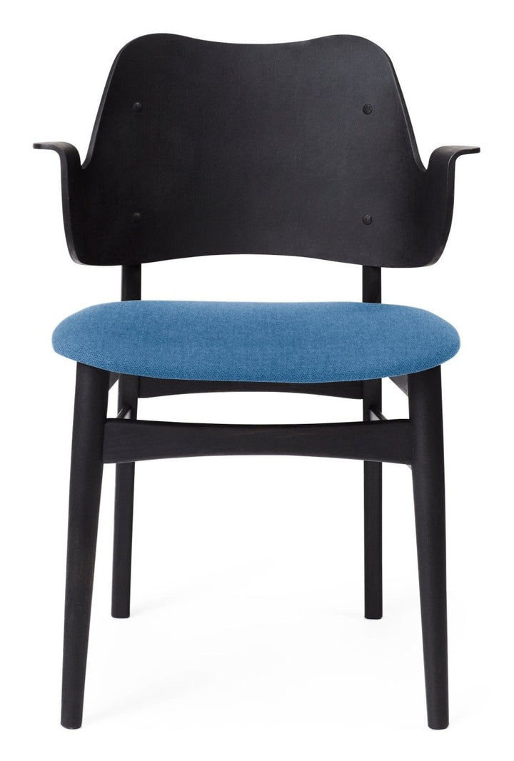 Gesture Dining Chair - Upholstered Seat - Warm Nordic - Chairs - Vidar 733/ Black Oak - HORNE