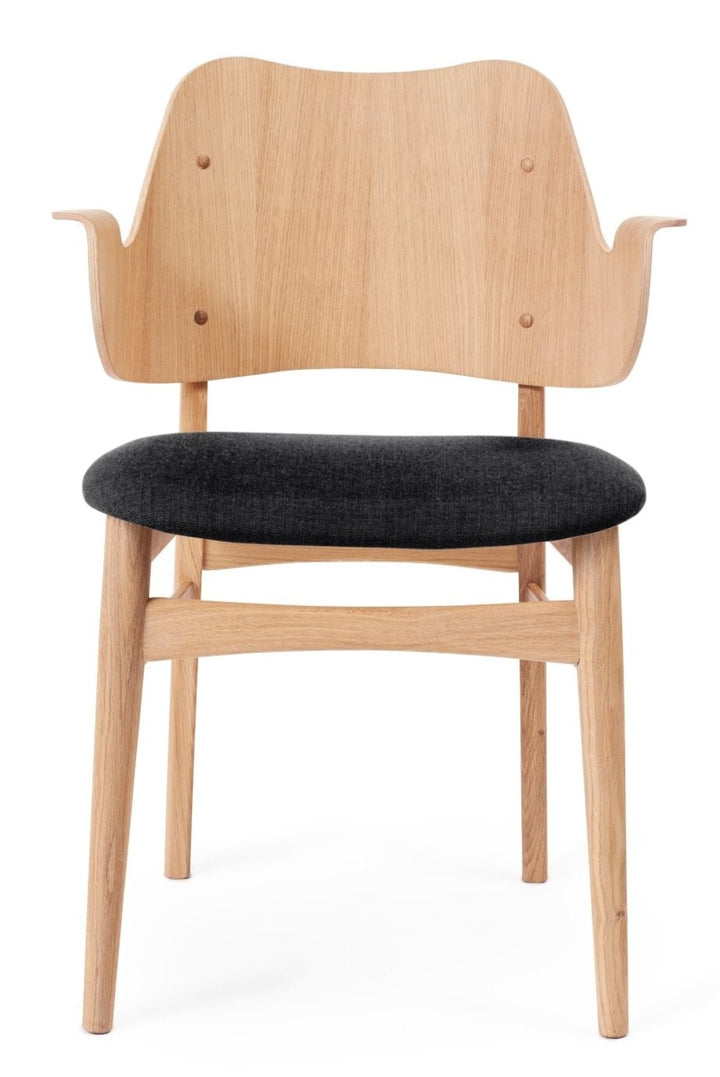 Gesture Dining Chair - Upholstered Seat - Warm Nordic - Chairs - Vidar 182/ Oak - HORNE