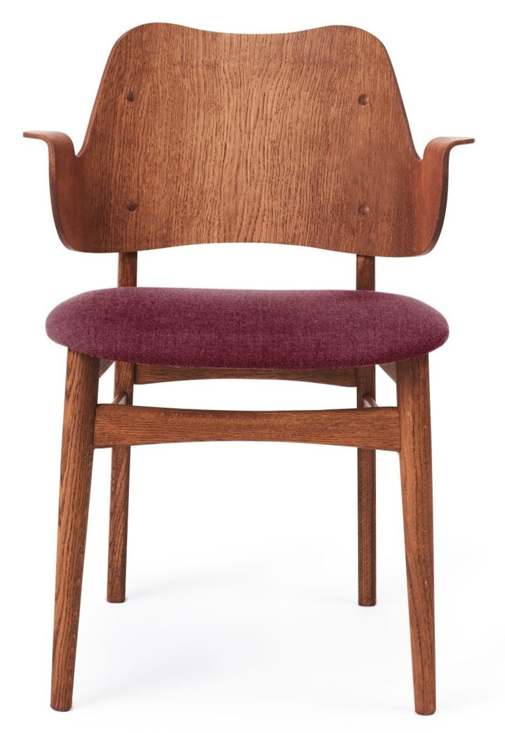 Gesture Dining Chair - Upholstered Seat - Warm Nordic - Chairs - Vidar 693/ Teak Oak - HORNE