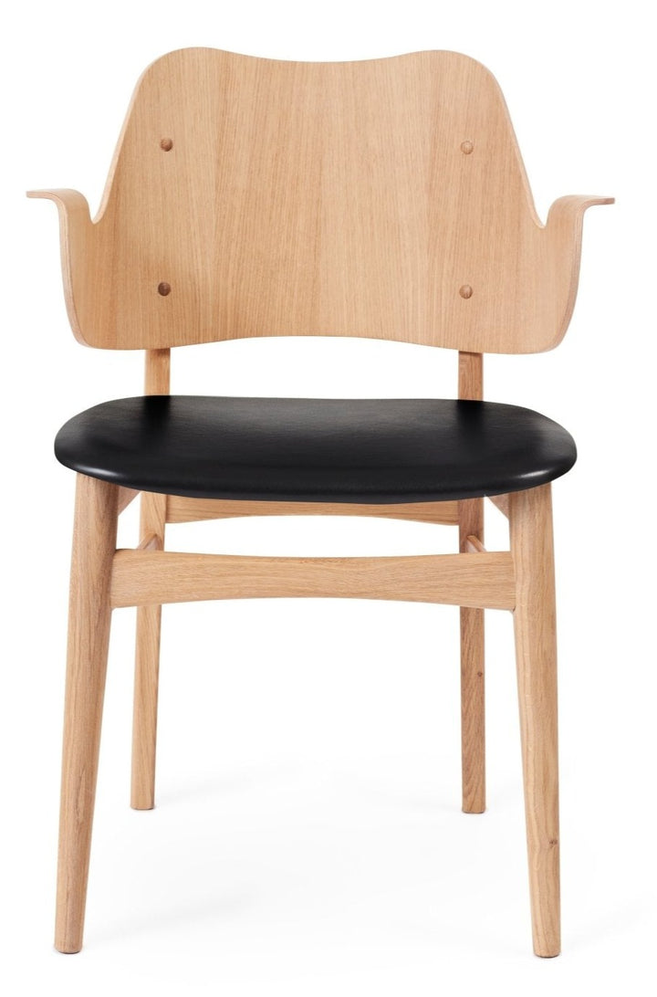 Gesture Dining Chair - Upholstered Seat - Warm Nordic - Chairs - Prescott 207/ Oak - HORNE