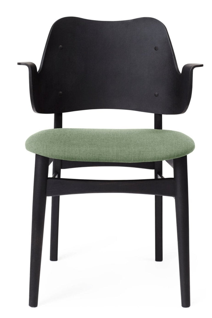 Gesture Dining Chair - Upholstered Seat - Warm Nordic - Chairs - Canvas 926/ Black Oak - HORNE