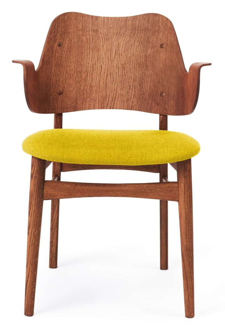 Gesture Dining Chair - Upholstered Seat - Warm Nordic - Chairs - Vidar 443/ Teak Oak - HORNE