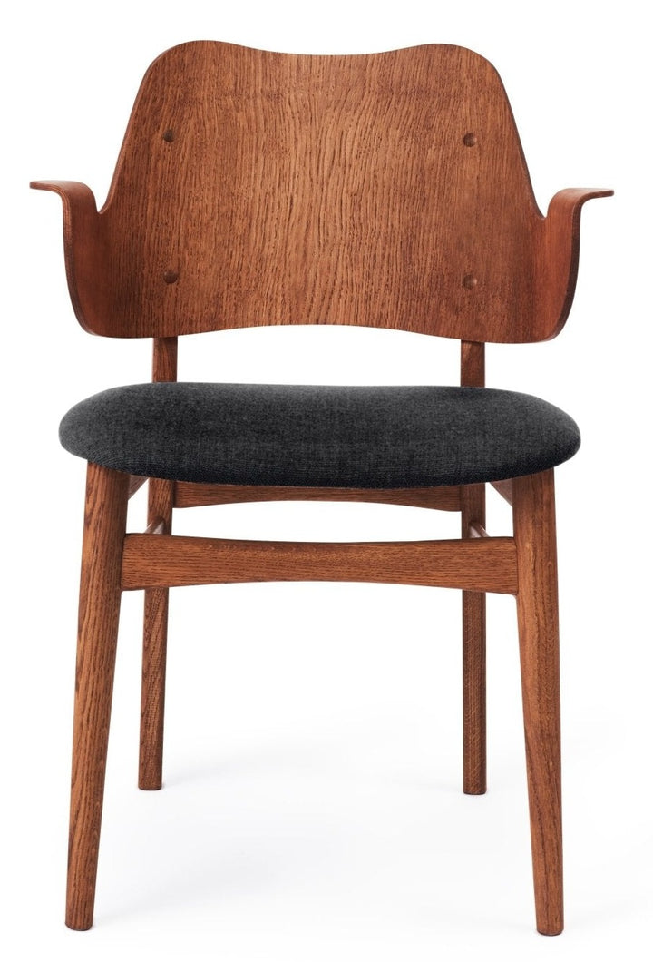 Gesture Dining Chair - Upholstered Seat - Warm Nordic - Chairs - Vidar 182/ Teak Oak - HORNE