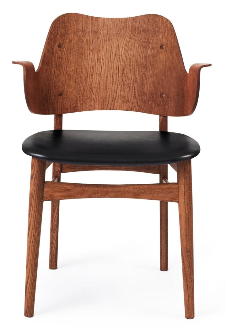 Gesture Dining Chair - Upholstered Seat - Warm Nordic - Chairs - Prescott 207/ Teak Oak - HORNE