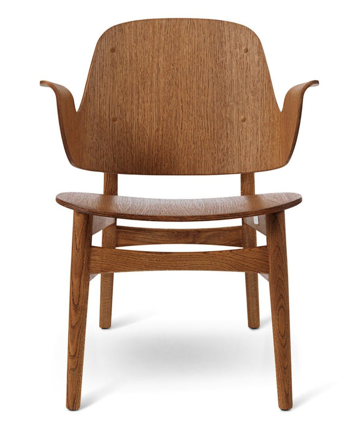 Gesture Lounge Chair - Warm Nordic - Chairs - No Upholstery/ Teak Oak - HORNE