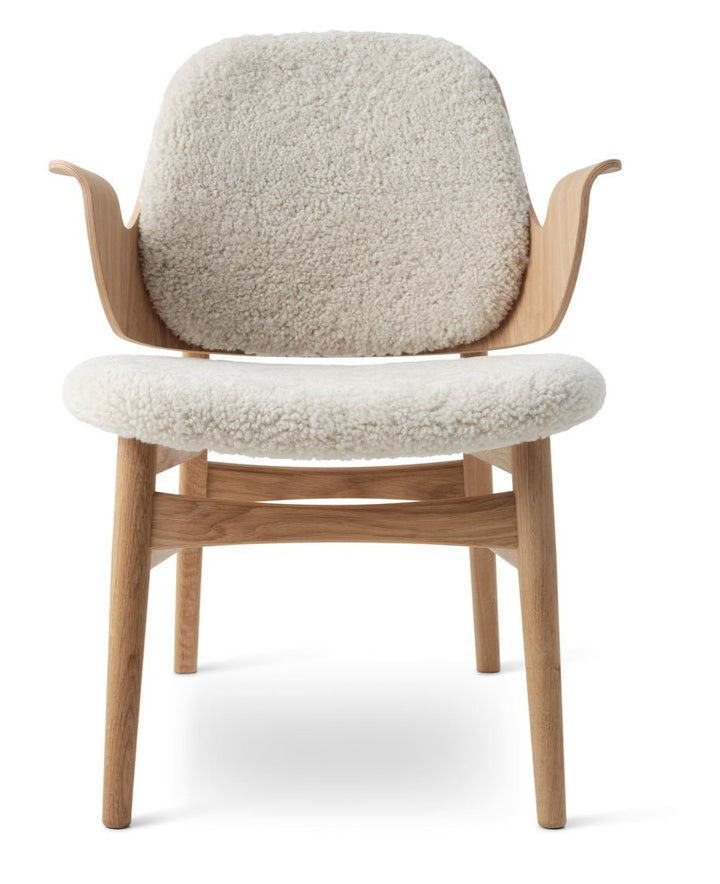 Gesture Lounge Chair - Warm Nordic - Chairs - Moonlight/ Oak - HORNE