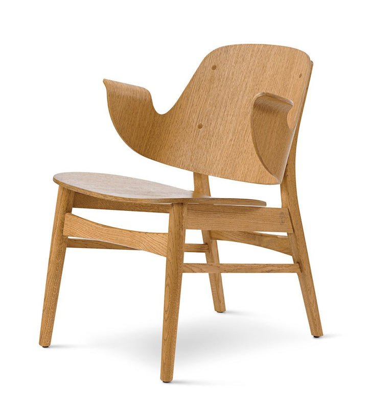 Gesture Lounge Chair - Warm Nordic - Chairs - No Upholstery/ White Oak - HORNE