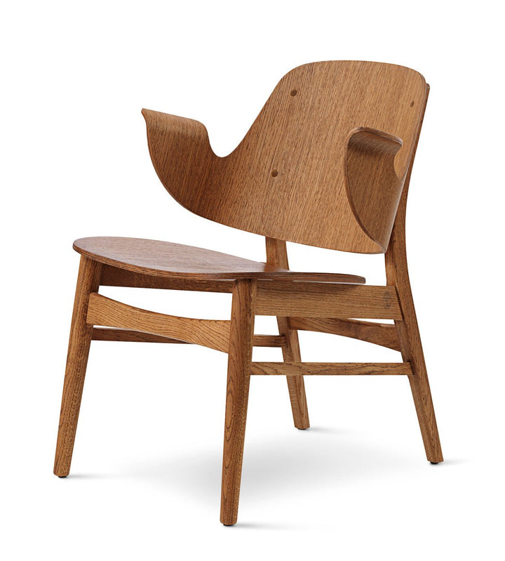 Gesture Lounge Chair - Warm Nordic - Chairs - No Upholstery/ Teak Oak - HORNE