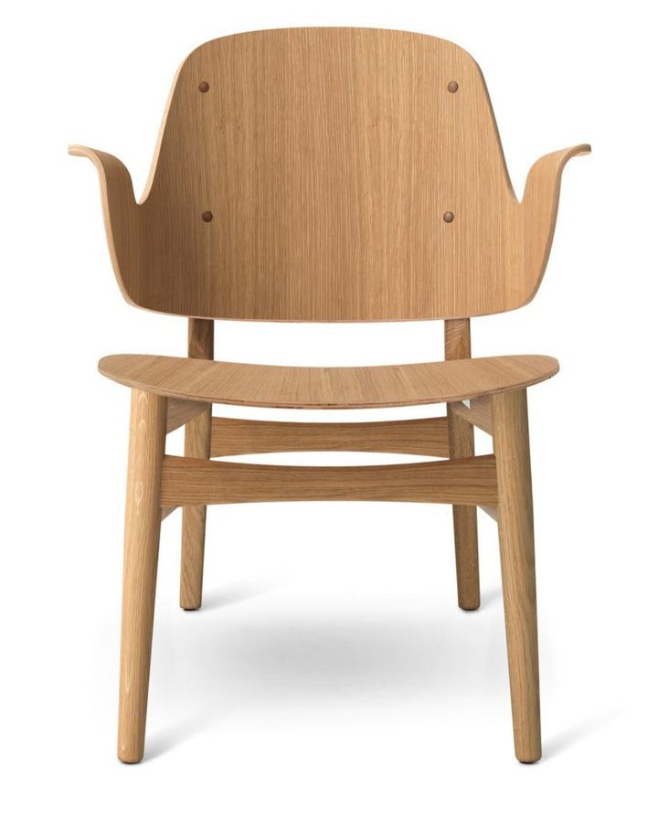 Gesture Lounge Chair - Warm Nordic - Chairs - No Upholstery/ White Oak - HORNE