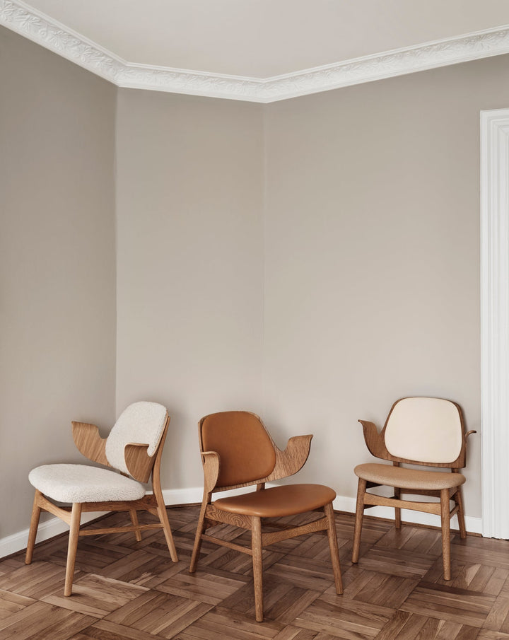Gesture Lounge Chair - Warm Nordic - Chairs - No Upholstery/ White Oak - HORNE