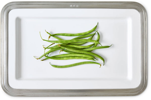 Gianna Rectangular Platter - Medium - Match Pewter - Serveware - HORNE